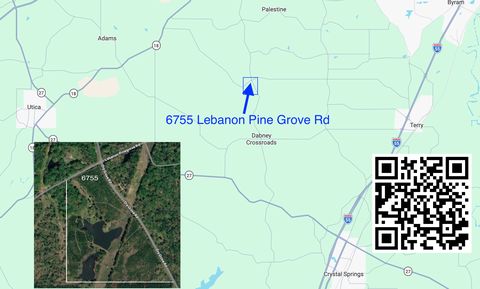 Map of Dry Grove — 6755 Lebanon Pine Grove Rd